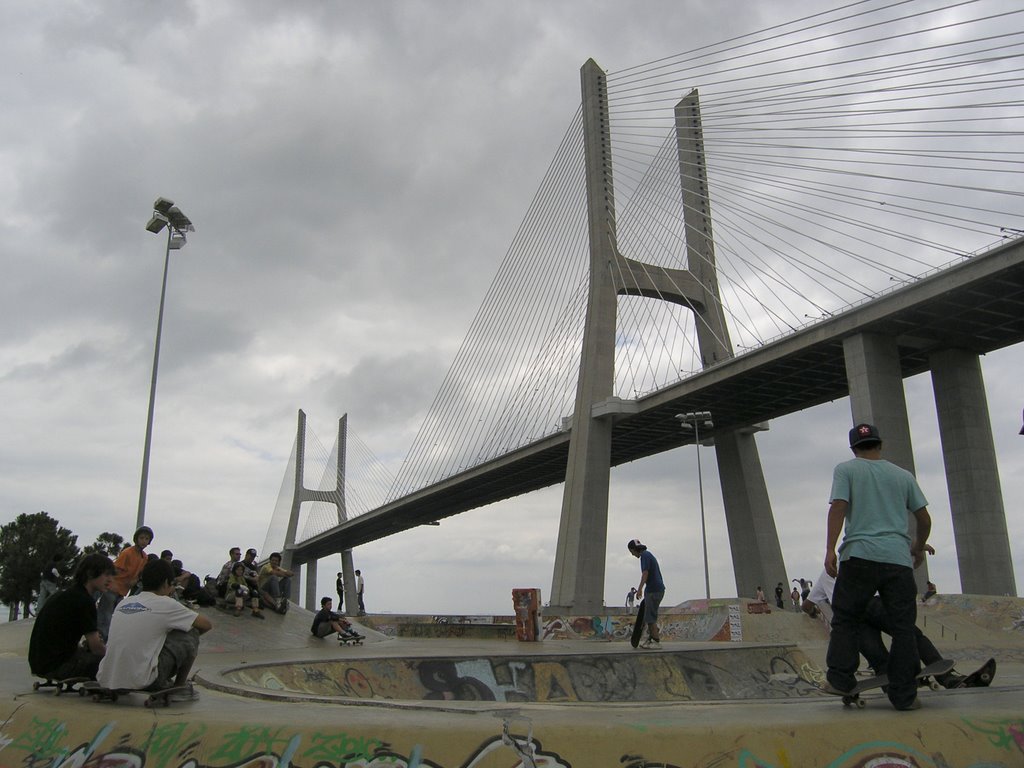 Skate Park Ponte Vasco da Gama by KanakariFotos