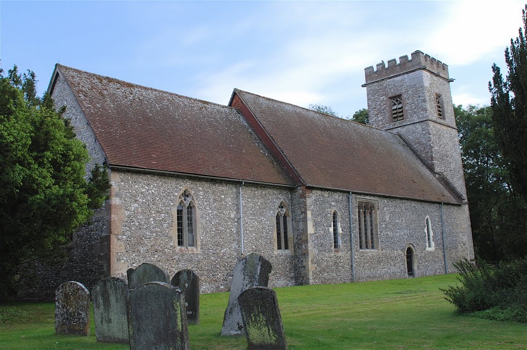 St. Michael & All Angel's Church. Shalbourne. by wedge35