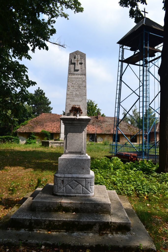 Споменик палим борцима звишког краја у ратовима 1912-1918. by VladimirNSSerbia