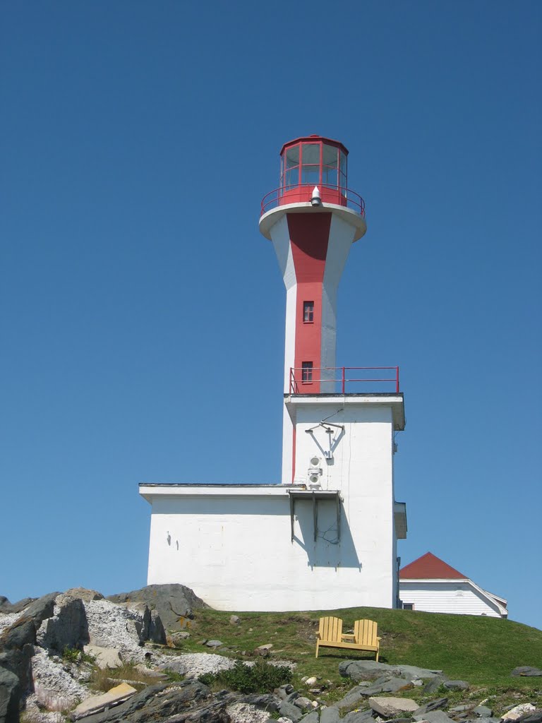 Le phare du cap Fourchu by Bog