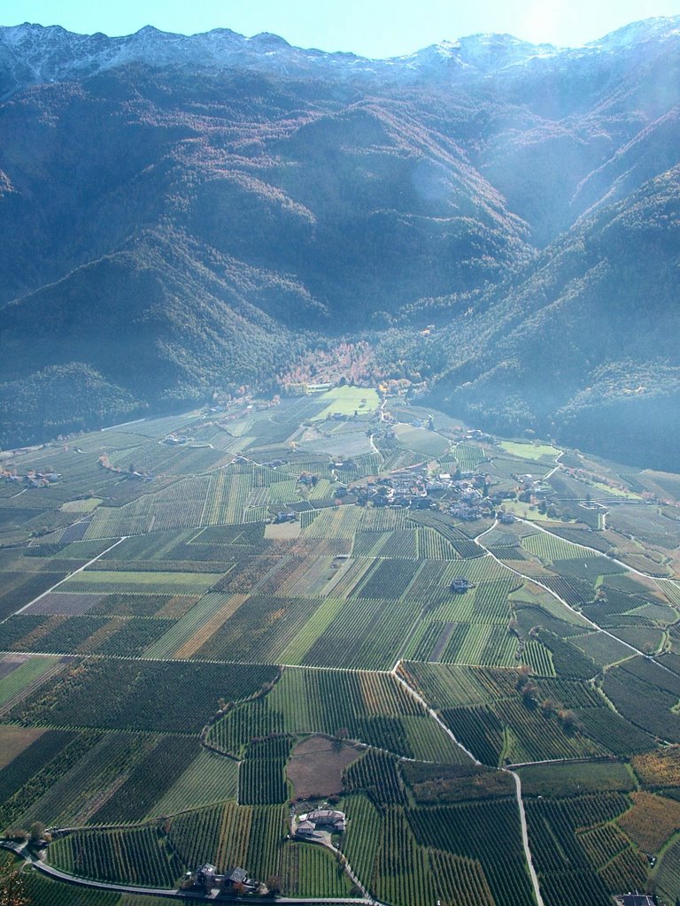 Castel Juval - vista verso Tabland by Matteo Nicolini