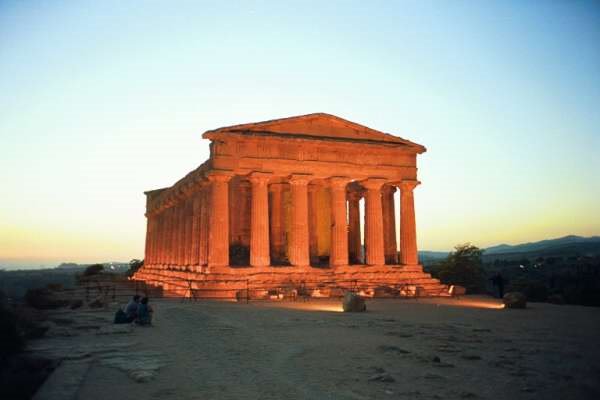 Agrigento, Temple Concordia by Joe Gattuso