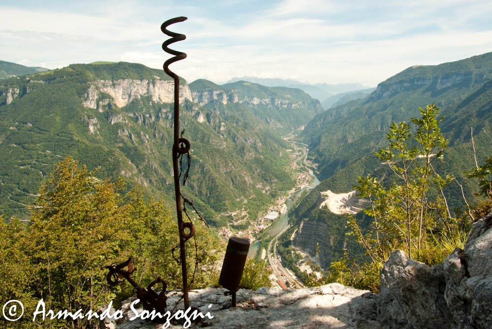 Belvedere "LA Grottona" sfondo Valsugana by Armando Sonzogni