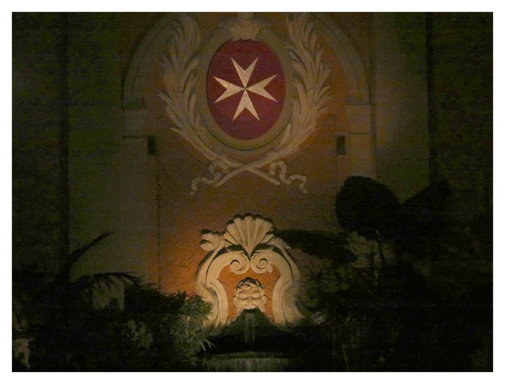 Cortile dei Cavalieri di Malta in Via Condotti by The Battle Painter