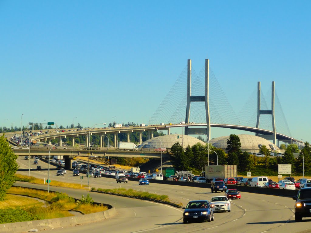 Alex Fraser Bridge by Edwin Brion