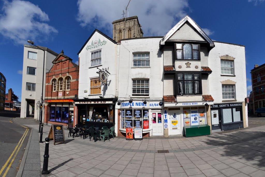 Temple shops & kings head by fat-freddies-cat