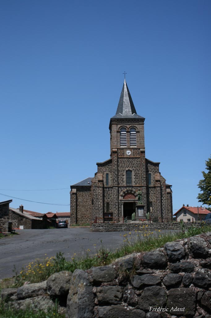 L'EGLISE DU BOUCHET SAINT NICOLAS by Frédéric Adant