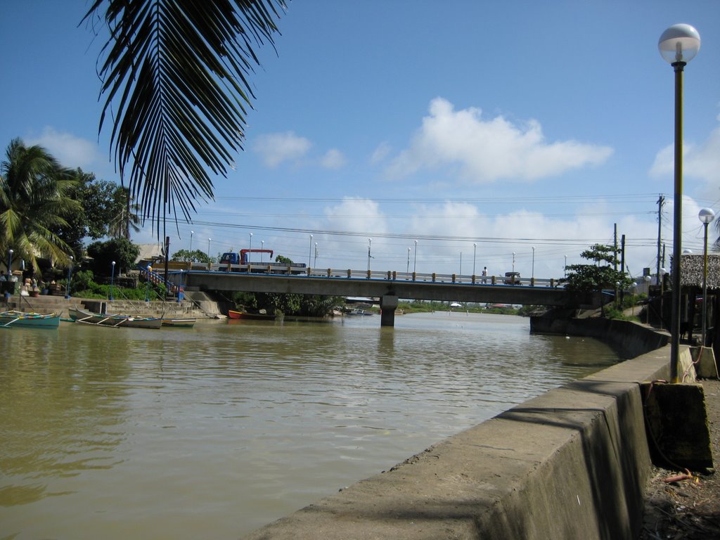 Appagonan river bridge. by percival p. arce by percival p. arce