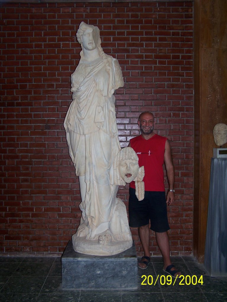 Melpomene (Greek Muse of Tragedy), Museum of Aphrodisias, Turkey by Miša M.