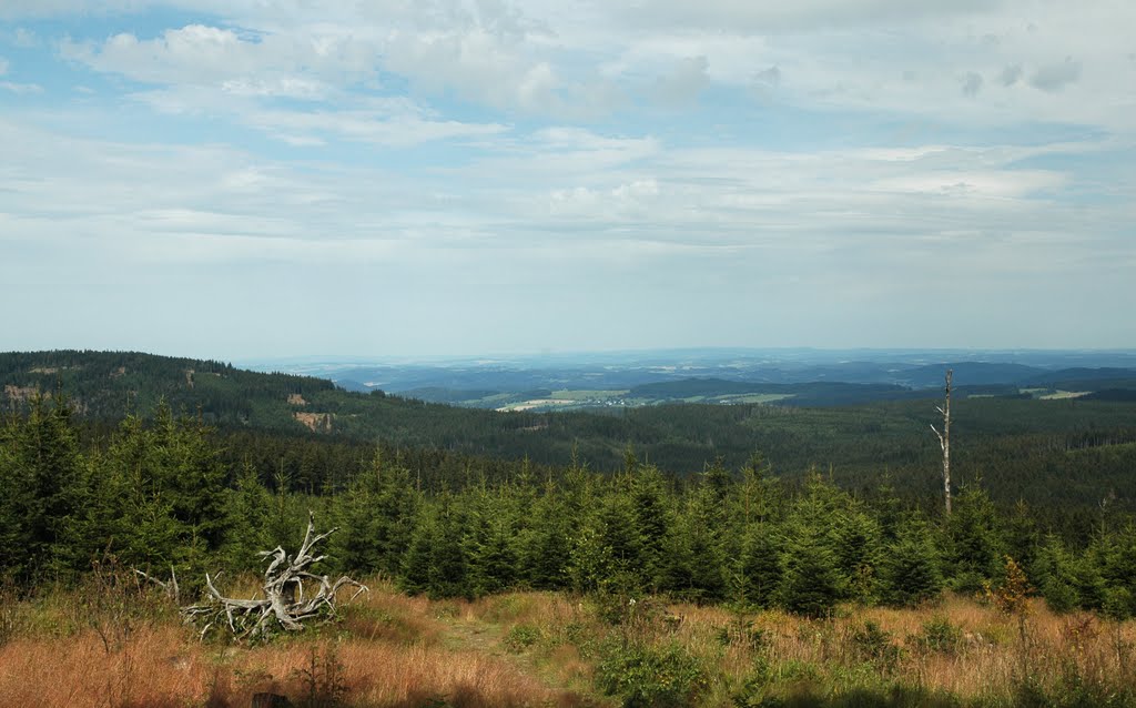 Šumava - výhled z Pancíře by Marcela Jakusova