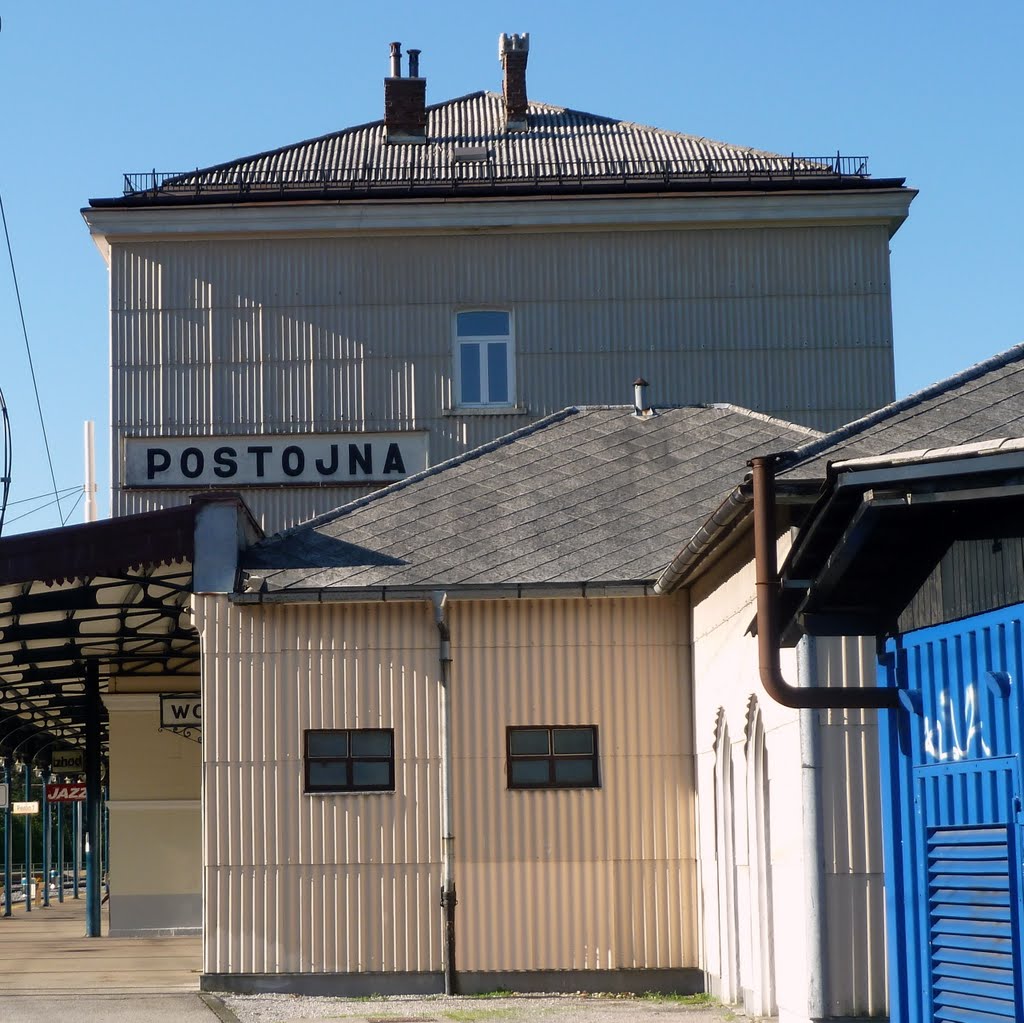 Postojna railway station by Maximovich Nikolay