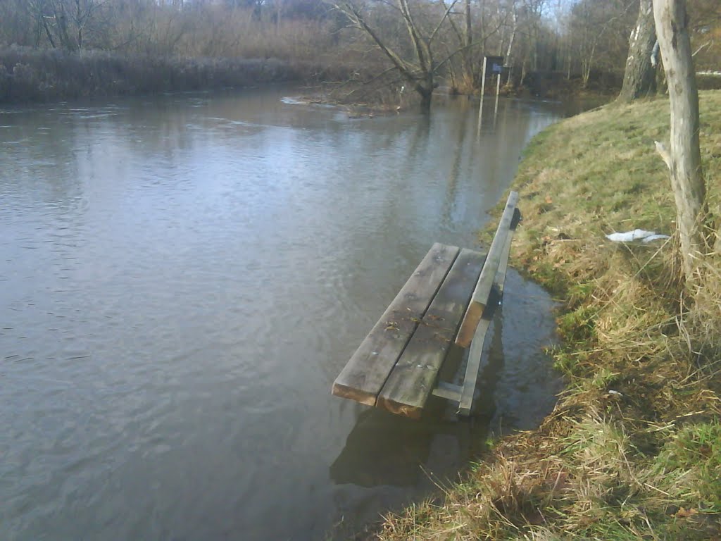 Höje å flooded, south Lund by anqare