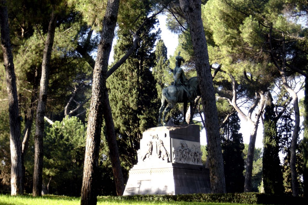 Italia, Roma, Villa Borghese by cesarcriado