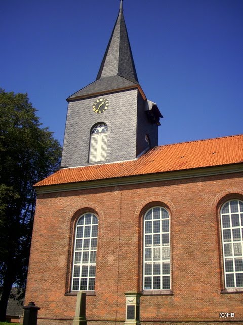 Geversdorf / Oste, 3. Kirche St. Andreas von 1842-43, Orgel im Original erhalten von Philipp Furtwängler, Glocke von 1420, by Heinz.Bock