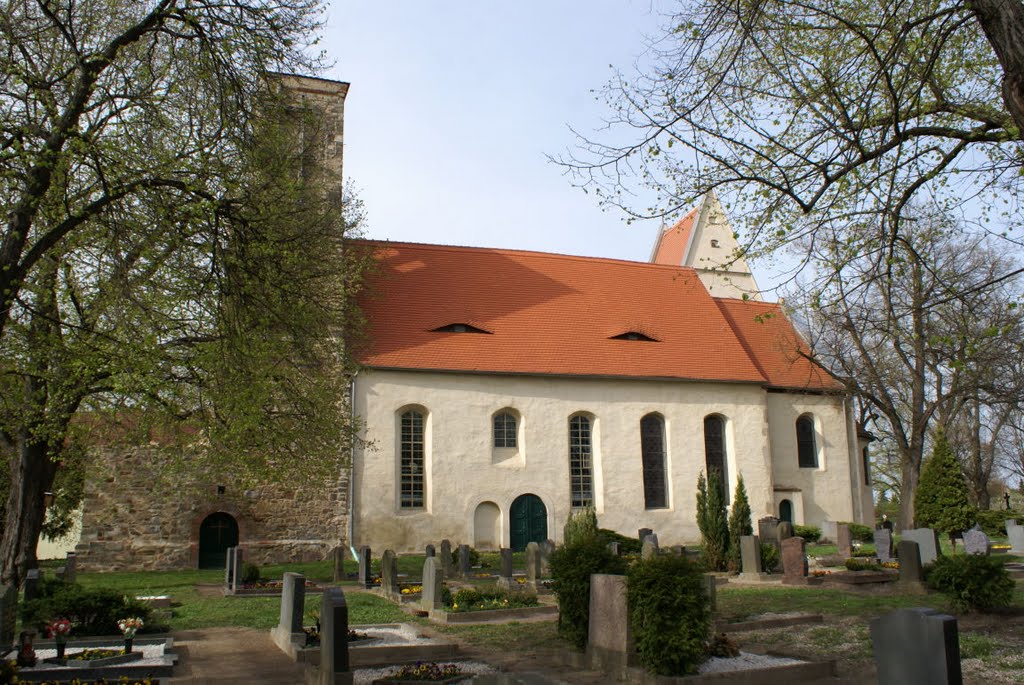 Ev. Dorfkirche St. Petrus Osmünde (Saalekreis) by Atheistin