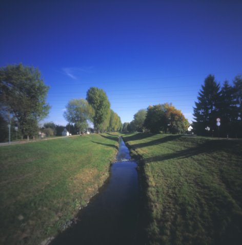 Brückerbach, Pinhole by Christoph Bünten