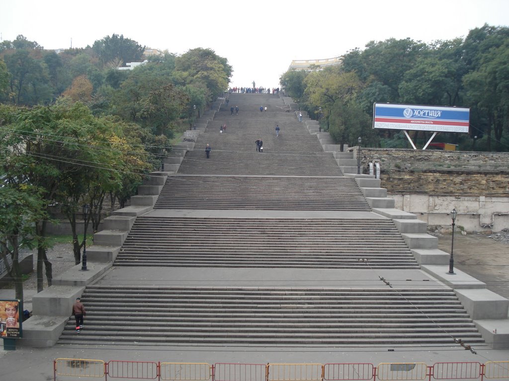 Odessa Stairs. by Victor Misael