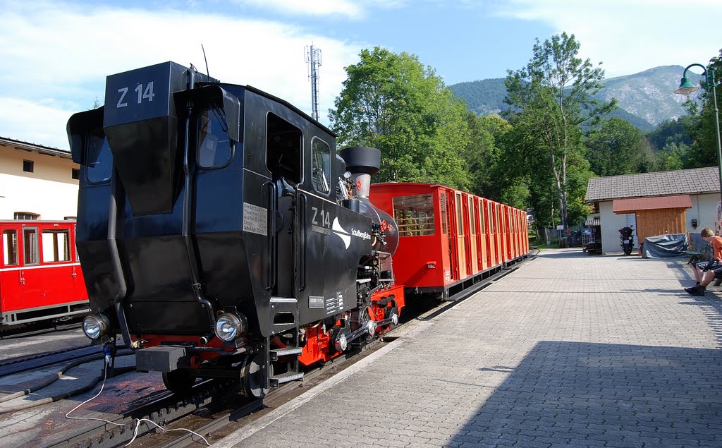 Loc. Z 14, Schafbergbahn, Talstation by Hans J.S.C. Jongstra