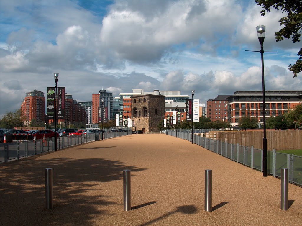 Leeds Central Station's old wagon hoist - Wellington Place by Neil in Sheffield UK