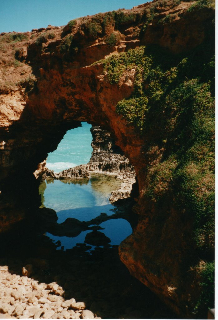 Blue Grotto, Great Ocean Road, Victoria by Nick Gent