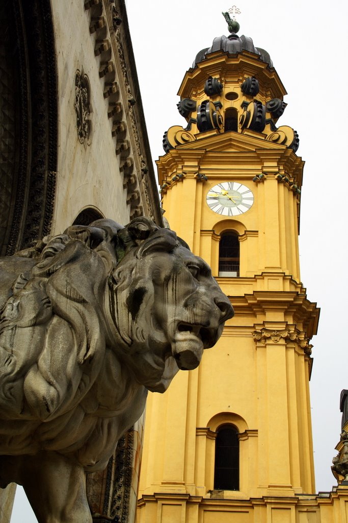 Theatinerkirche by Pedro Ferrer