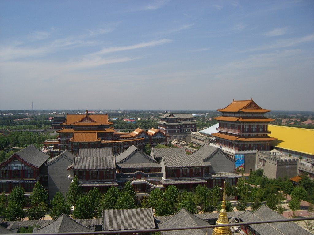 香河xianghe 天下第一城tianxia diyicheng 北方峨眉 大安寺da`an Temple by indranet