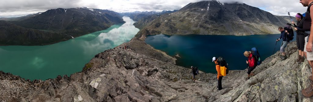 Gjende 984 m.n.m., Bessvatnet 1373 m.n.m. by ondra75