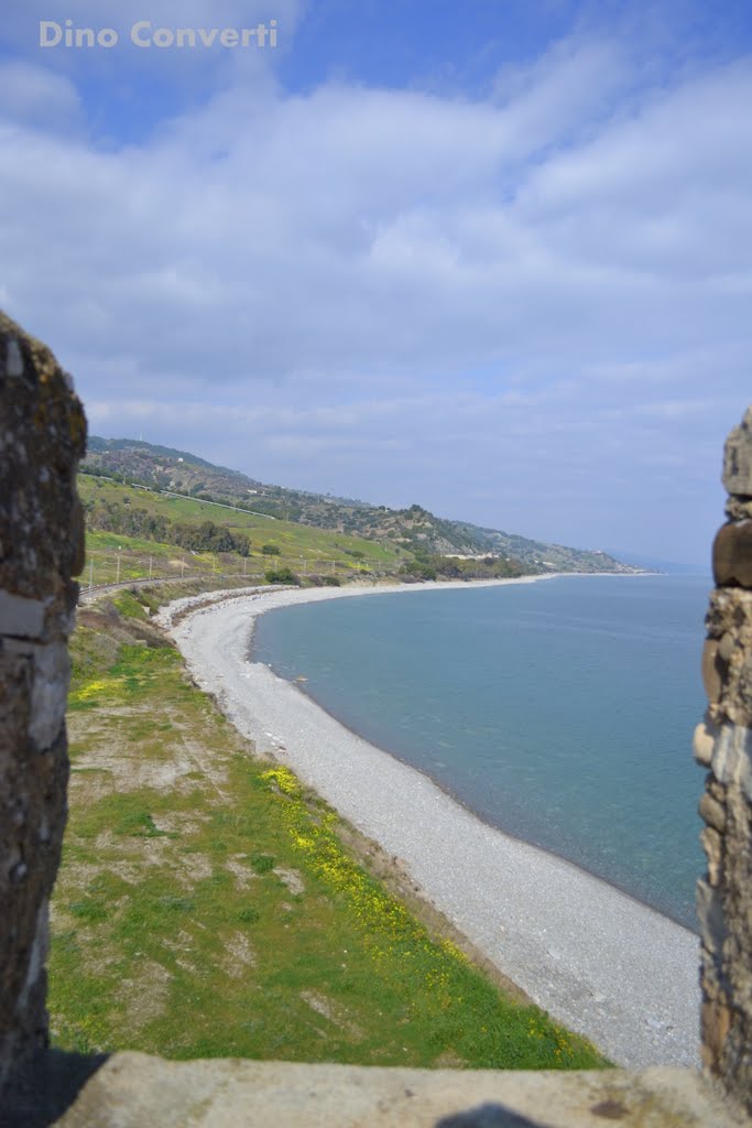 Jonian sea from the castle by © Dino Converti