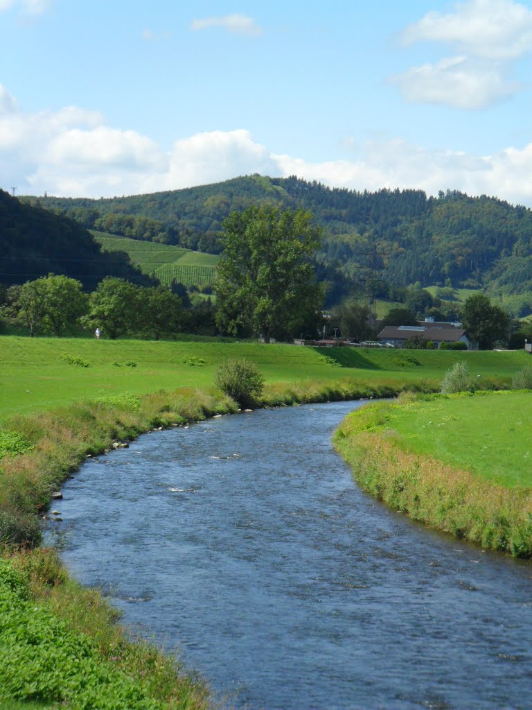 Gengenbach - Fluss Kinzig - by Sehnwirmal