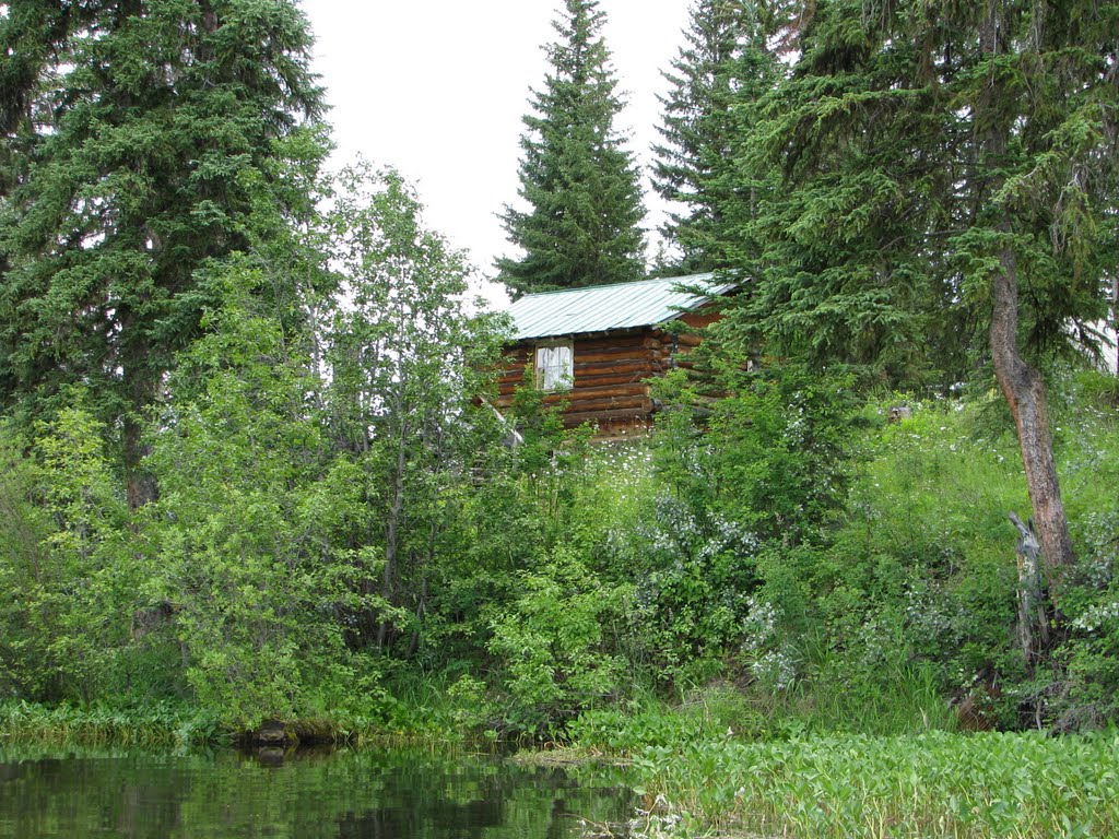 Cabin at Deka Lake by Mr Ken...