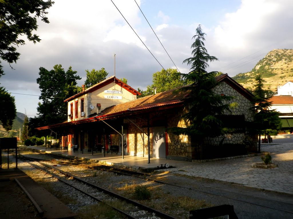 Σιδηροδρομικός σταθμός Καλαβρύτων - Kalavrita railway station (6) by Vasilis Anastopoulos