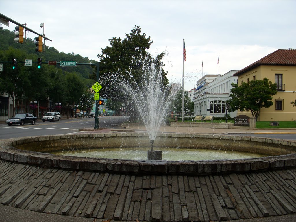 Fountain in Hot Springs by Chris_89