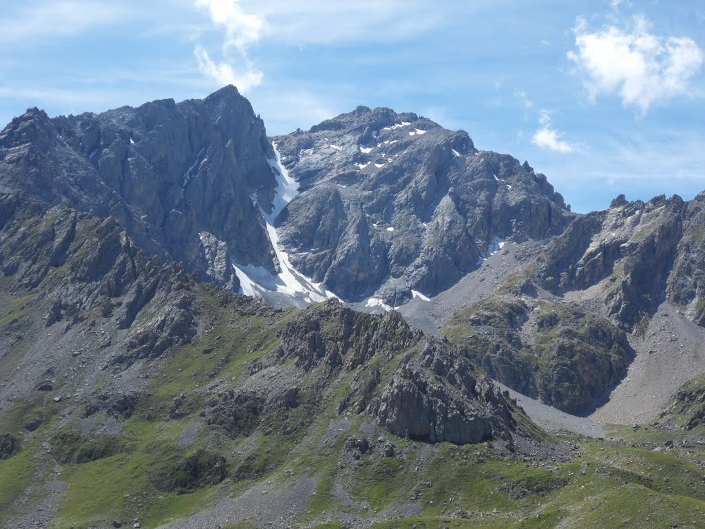 Le Grand Galibier et ce qui reste de son glacier by Matopée