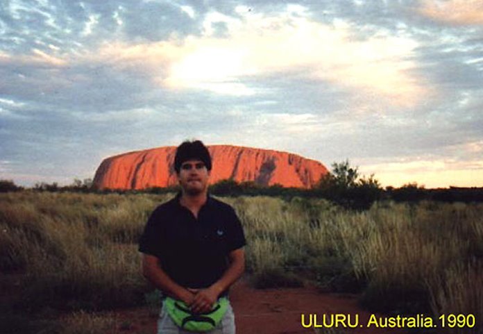 ULURU SACRED LAND, 1990. A Spirit-Journey into Aboriginal Australia by Antonio Cristerna