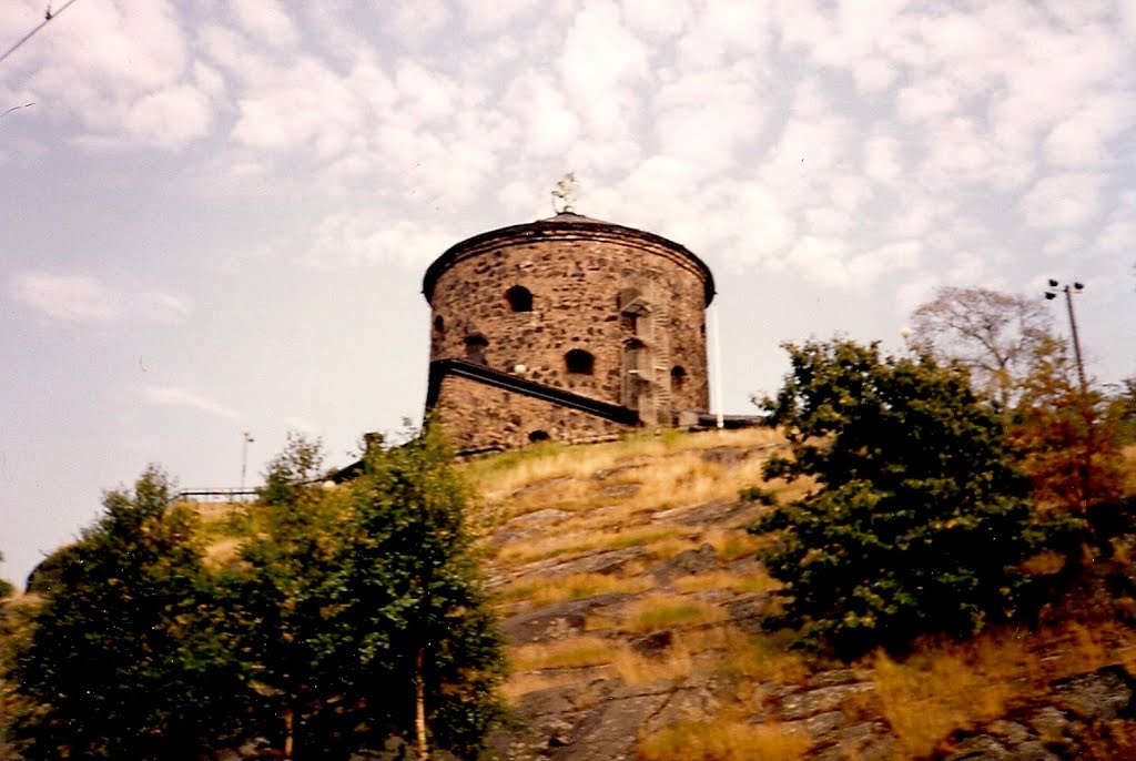 Skansen Lejonet, Kruthusgatan, Göteborg 1991-92 by Biketommy