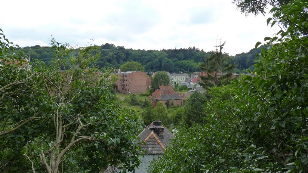 Koronowo - widok z ulicy Pomianowskiego by Kazimierz .Mendlik