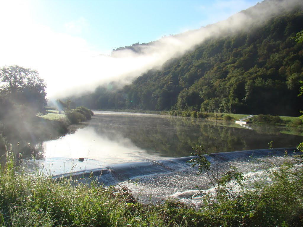 Vallée du Doubs avec brume - Baume les Dames ( 28-08-2011 ) by Stanislas St Pons de la Jonguière