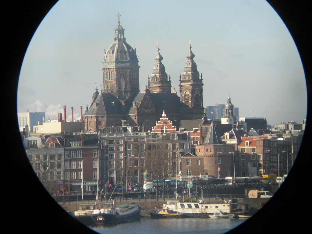 View from Roof of Technics Museum, Amsterdam by Florin Zamfir