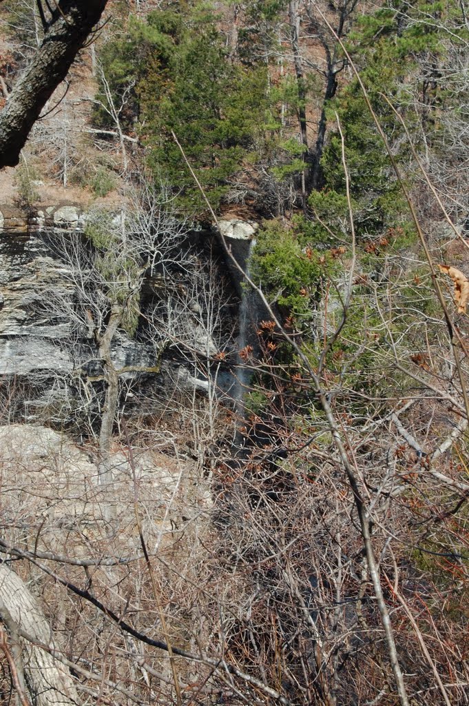 Dewey Canyon Falls, Arkansas by conradthedog