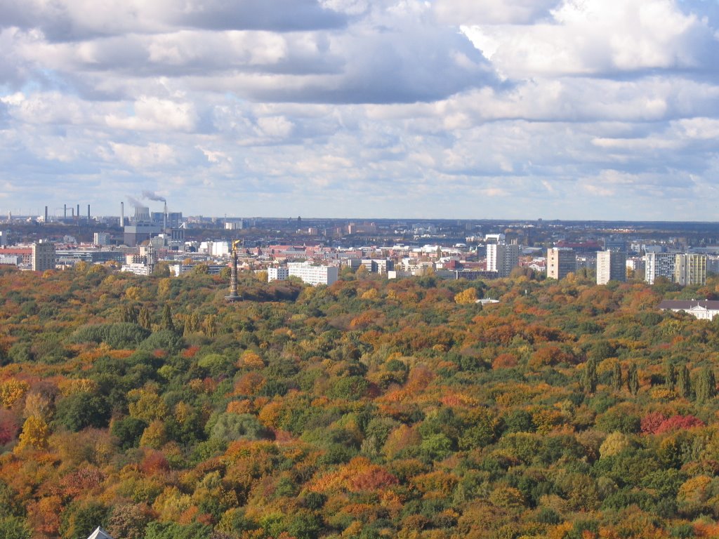 2007 Siegessaule (Tiergarten) desde "Daimler Chrysler" by Javier Segura