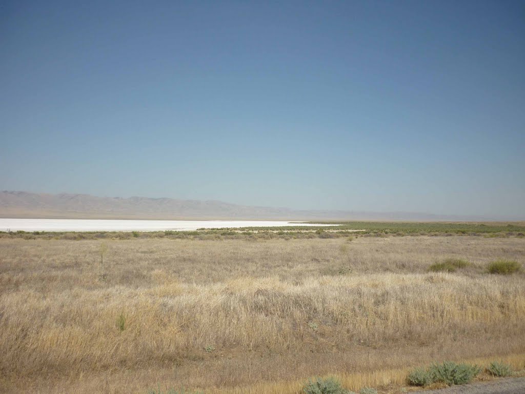 Soda Lake from the highway by Bill Cook