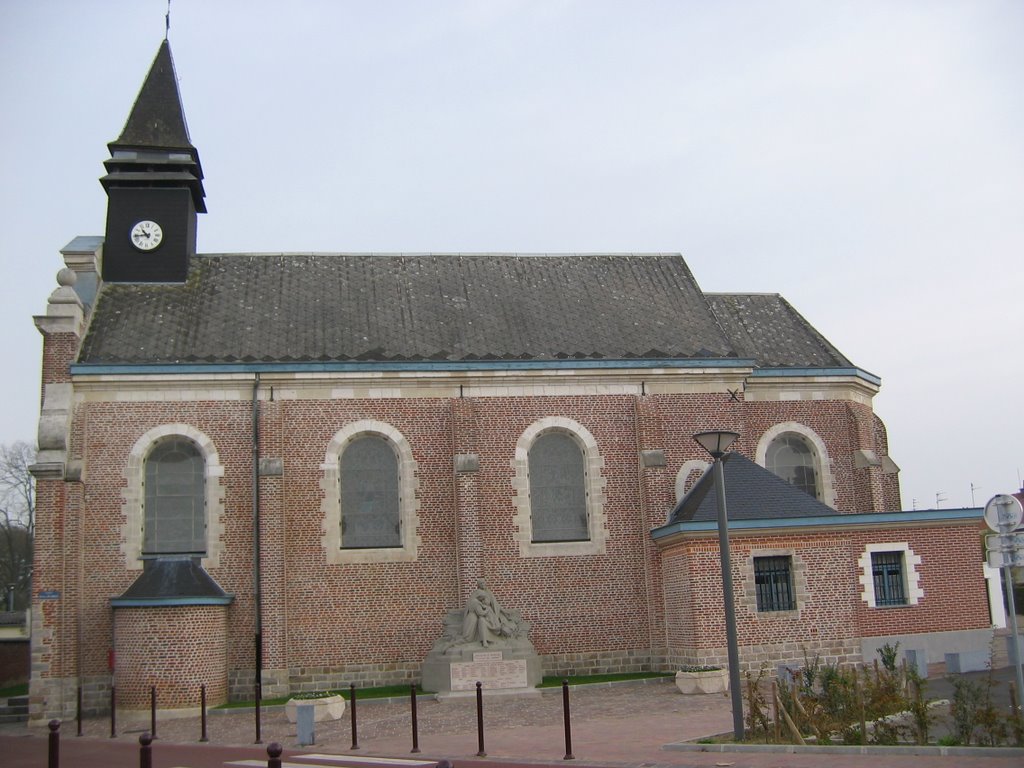 Église de Don; Place du Général De Gaulle by nicola_m