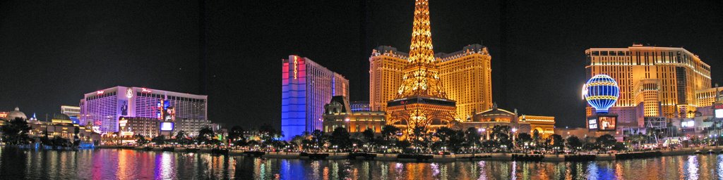 Paris From Bellagio by Michael Gerstmann