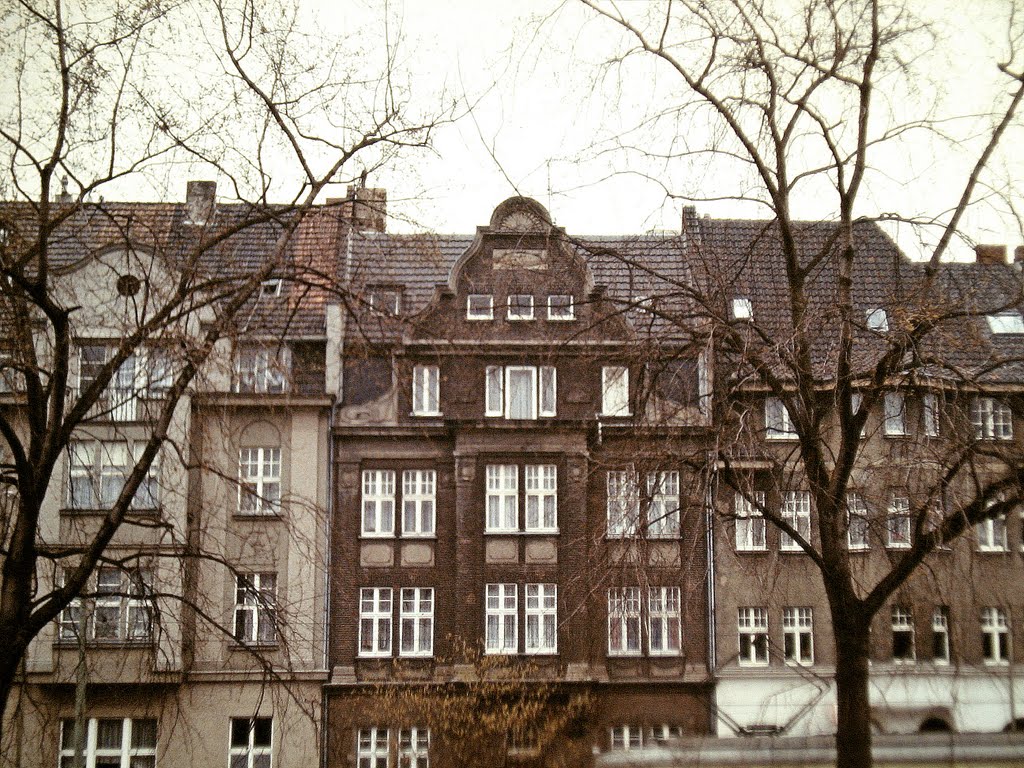 Düsseldorf-Holthausen, Bonner Straße am Kamper Acker, 1967 by Wensky