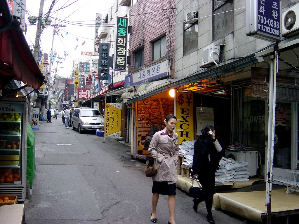 Fish Alley, Itaewon, Seoul, Korea by SJ Nieto