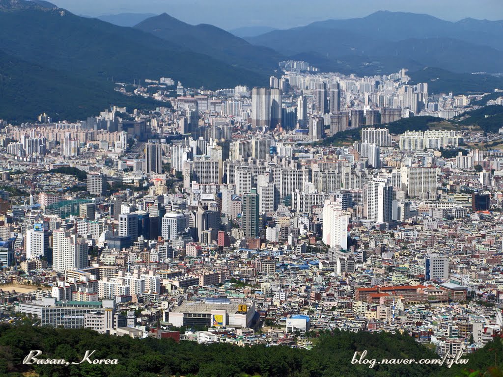 Dongrae, Yeonje district, 동래구, 연제구 일대 by Lee Iljoo