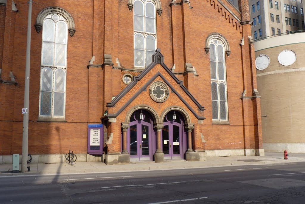 Centenary United Church in Downtown Hamilton by Joseph Hollick