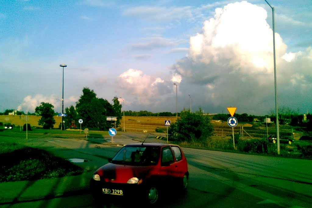 Piekary Śląskie Polska budowa autostrady A1 by czernik.jerzy