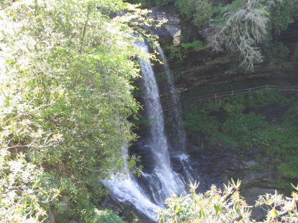 This is "Dry Falls"....near Highlands, North Carolina by Sarah O