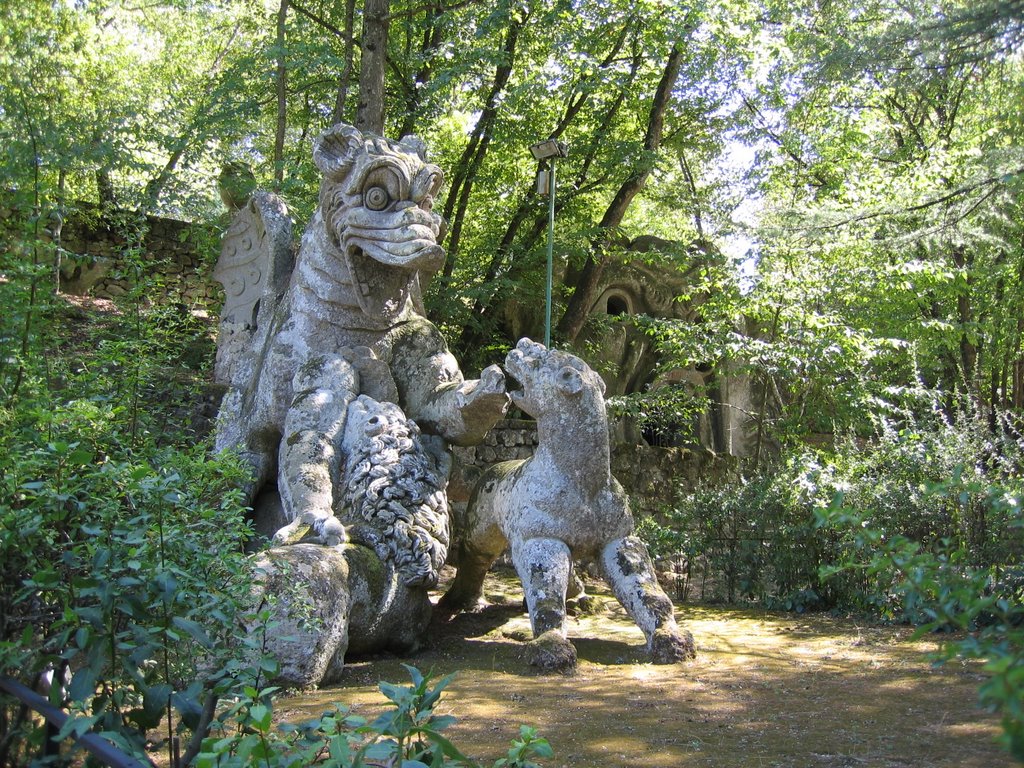 BOMARZO - PARCO DEI MOSTRI (Bomarzo - Italy - Park of the monster) by Dancos